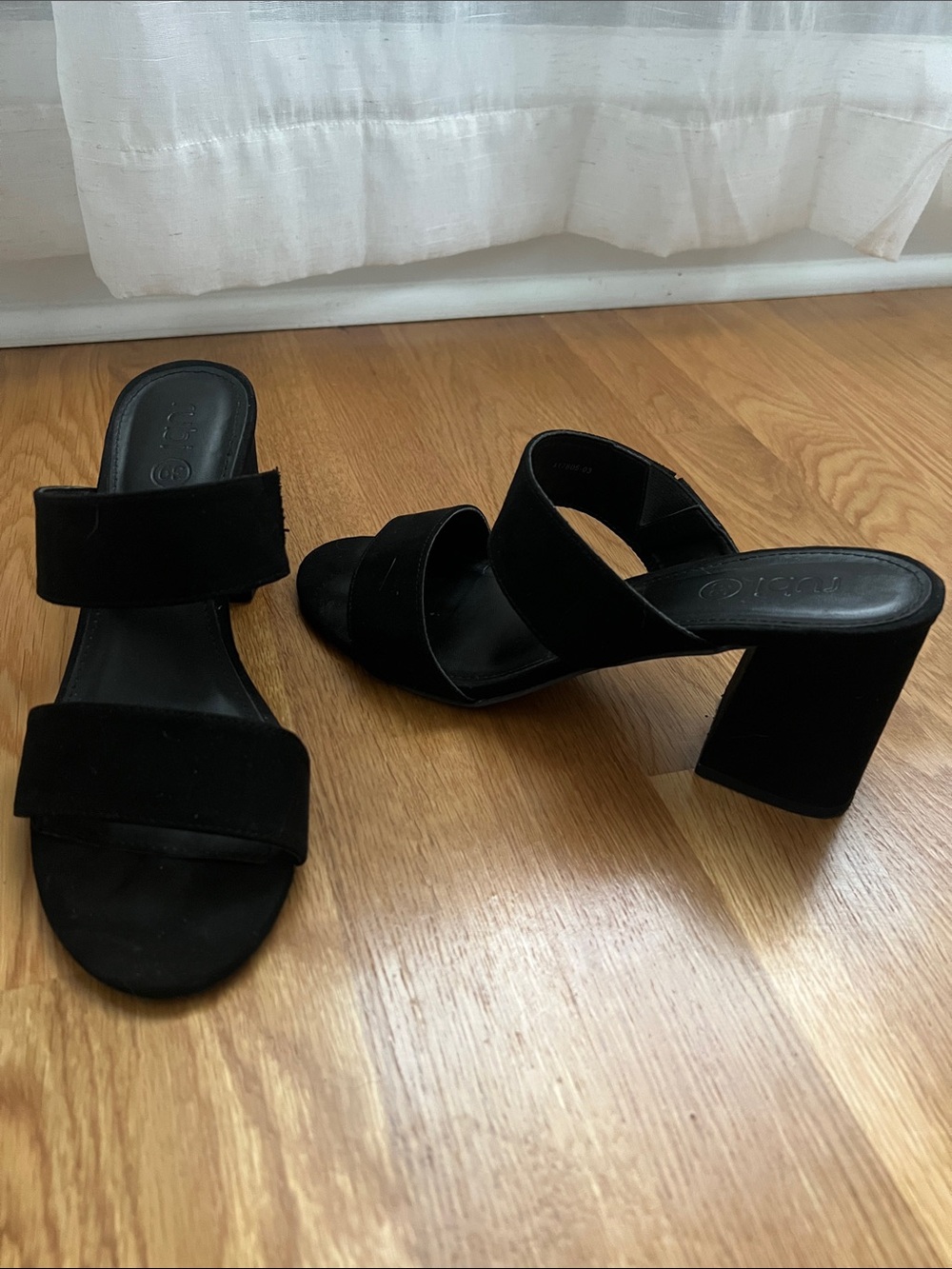 RUBI black block heel